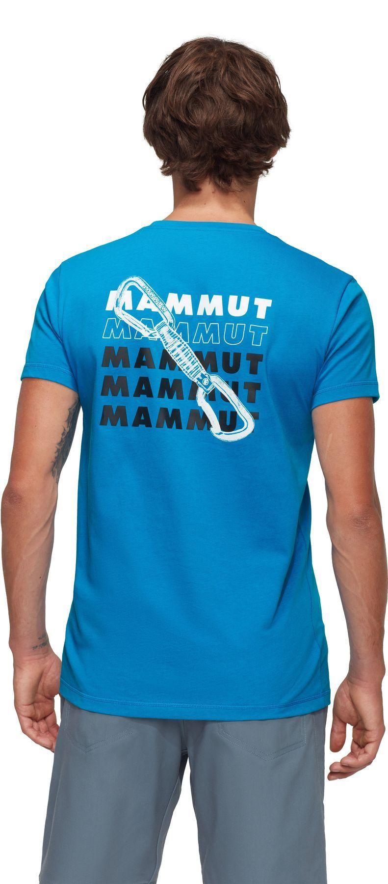 Polera Mammut Hombre Massone Quickdraw Azul-1