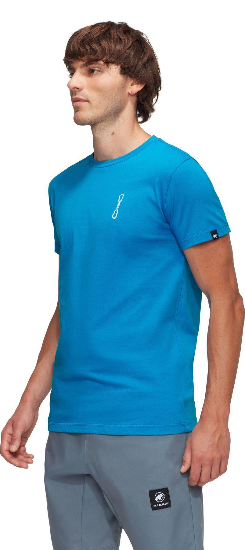 Polera Mammut Hombre Massone Quickdraw Azul-2