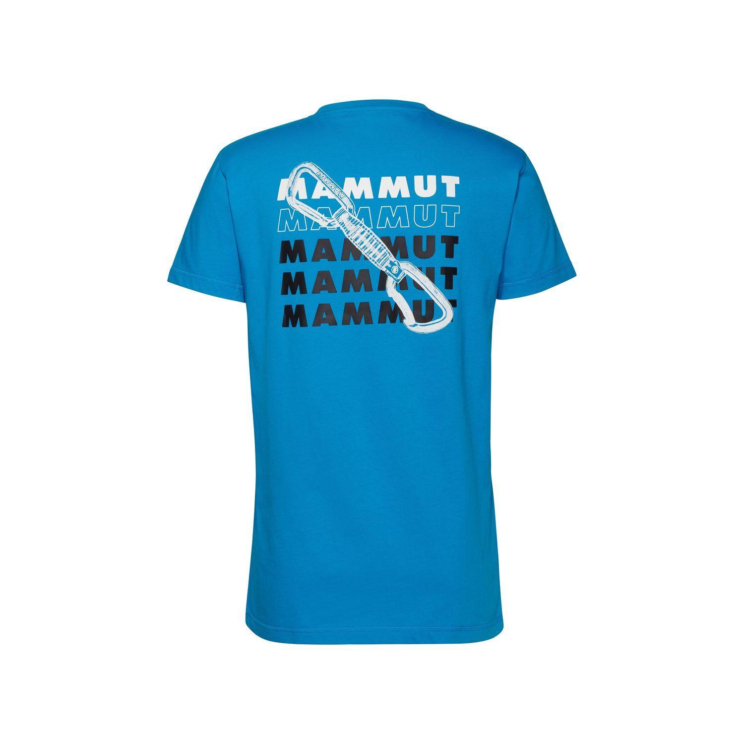 Polera Mammut Hombre Massone Quickdraw Azul-4