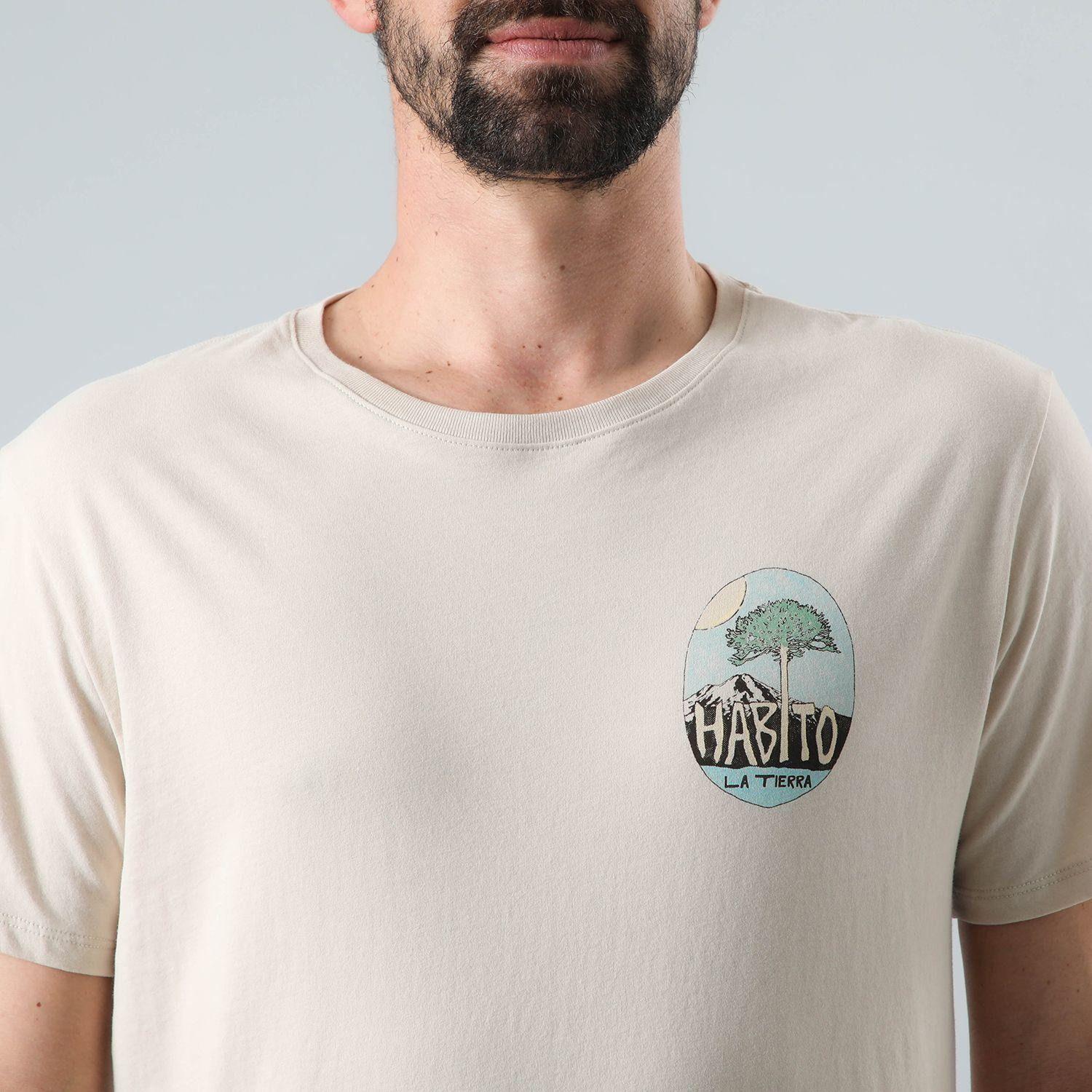 Polera Andesgear Hombre Orgánica Aclimatar M Café-3