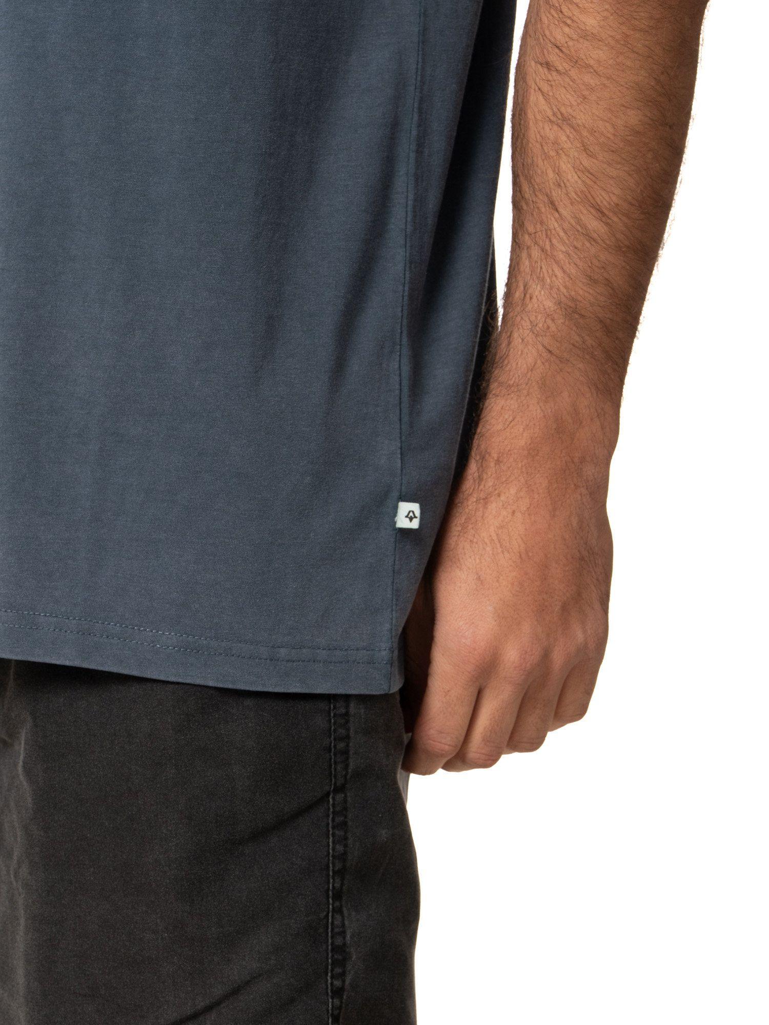 Polera Kivül Hombre Pocket Azul-4