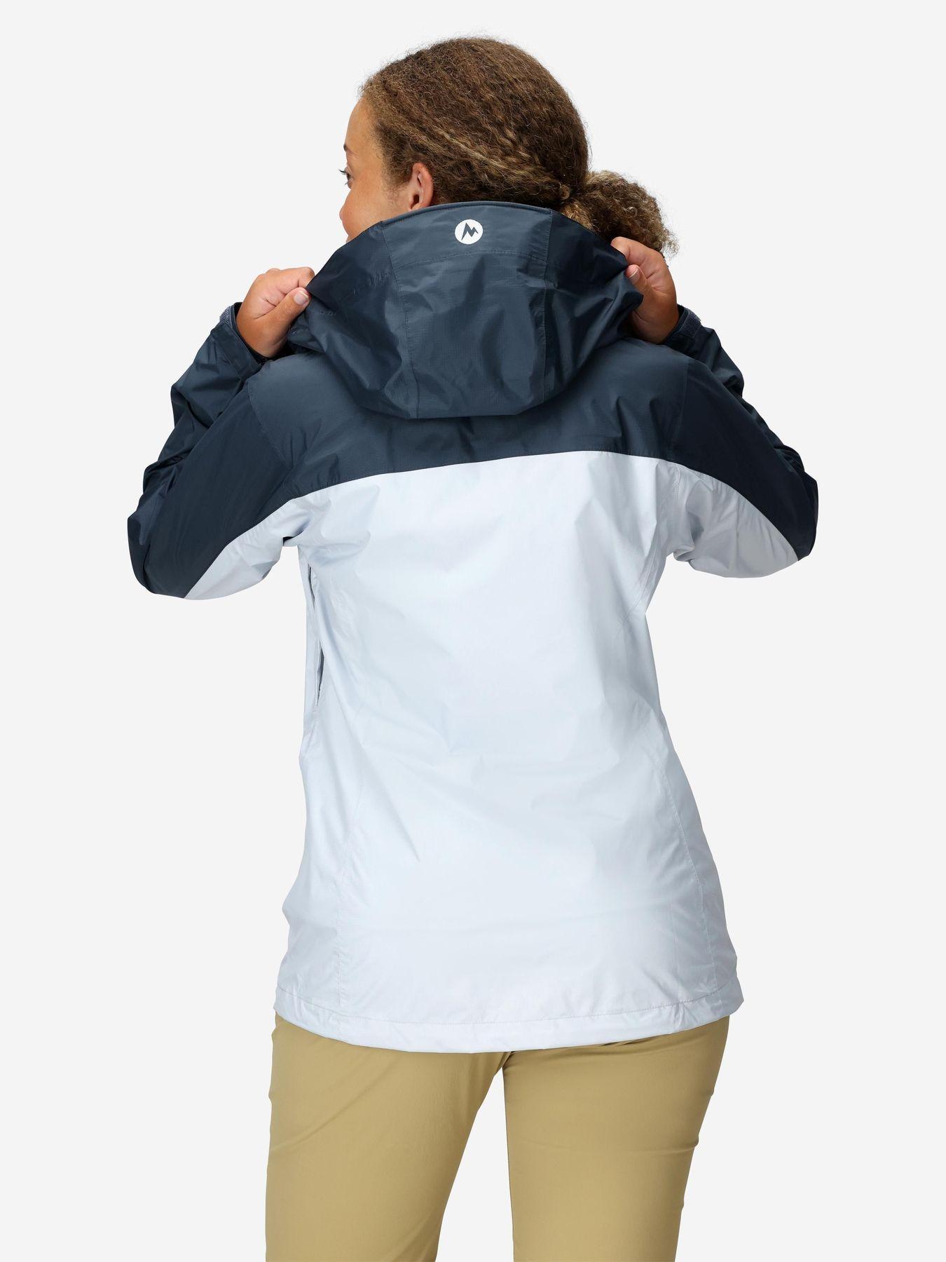 Chaqueta Marmot Mujer Precip Eco Celeste-1