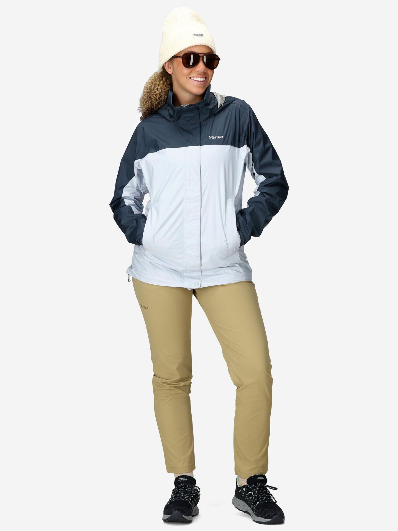 Chaqueta Marmot Mujer Precip Eco Celeste-2