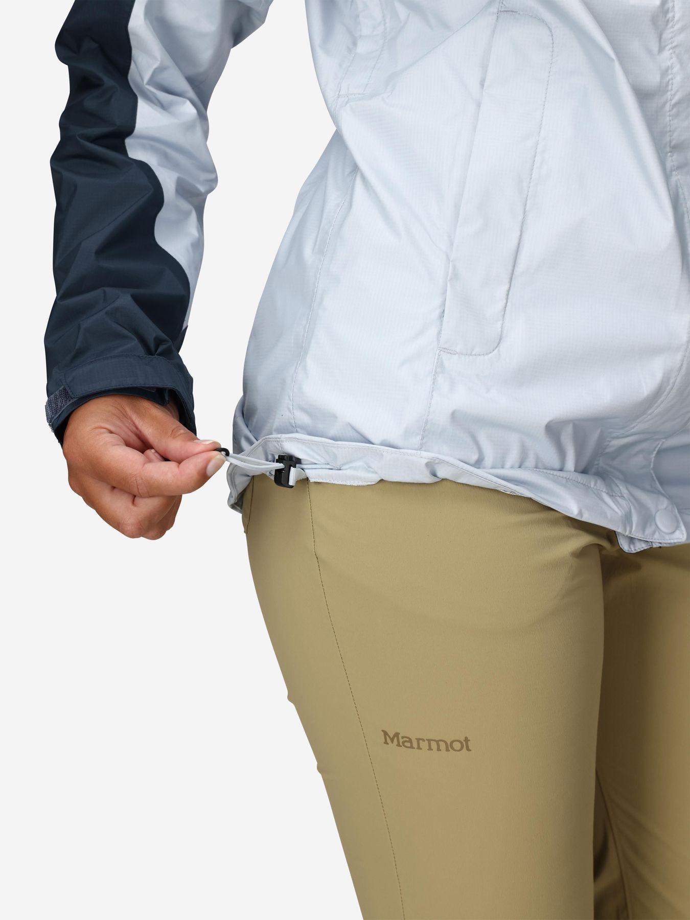 Chaqueta Marmot Mujer Precip Eco Celeste-3