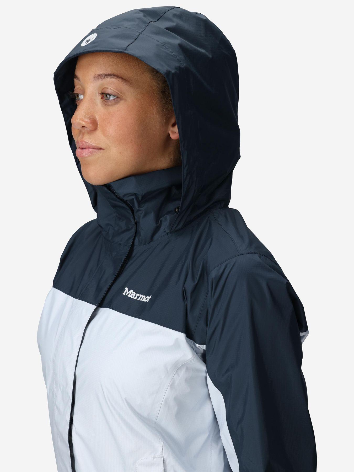Chaqueta Marmot Mujer Precip Eco Celeste-5