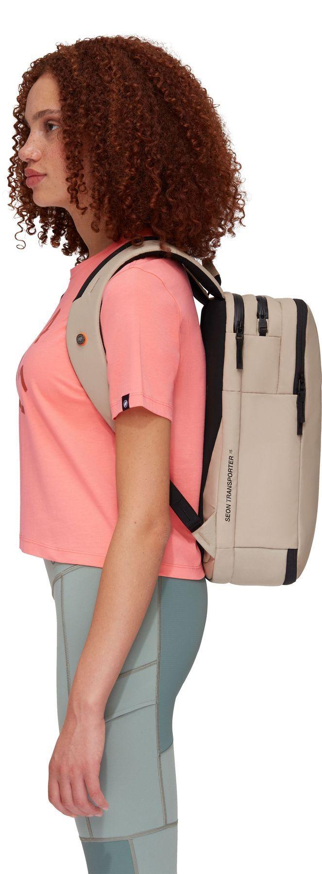 Mochila Urbana Mammut Unisex Seon Transporter 15L Amarillo-4