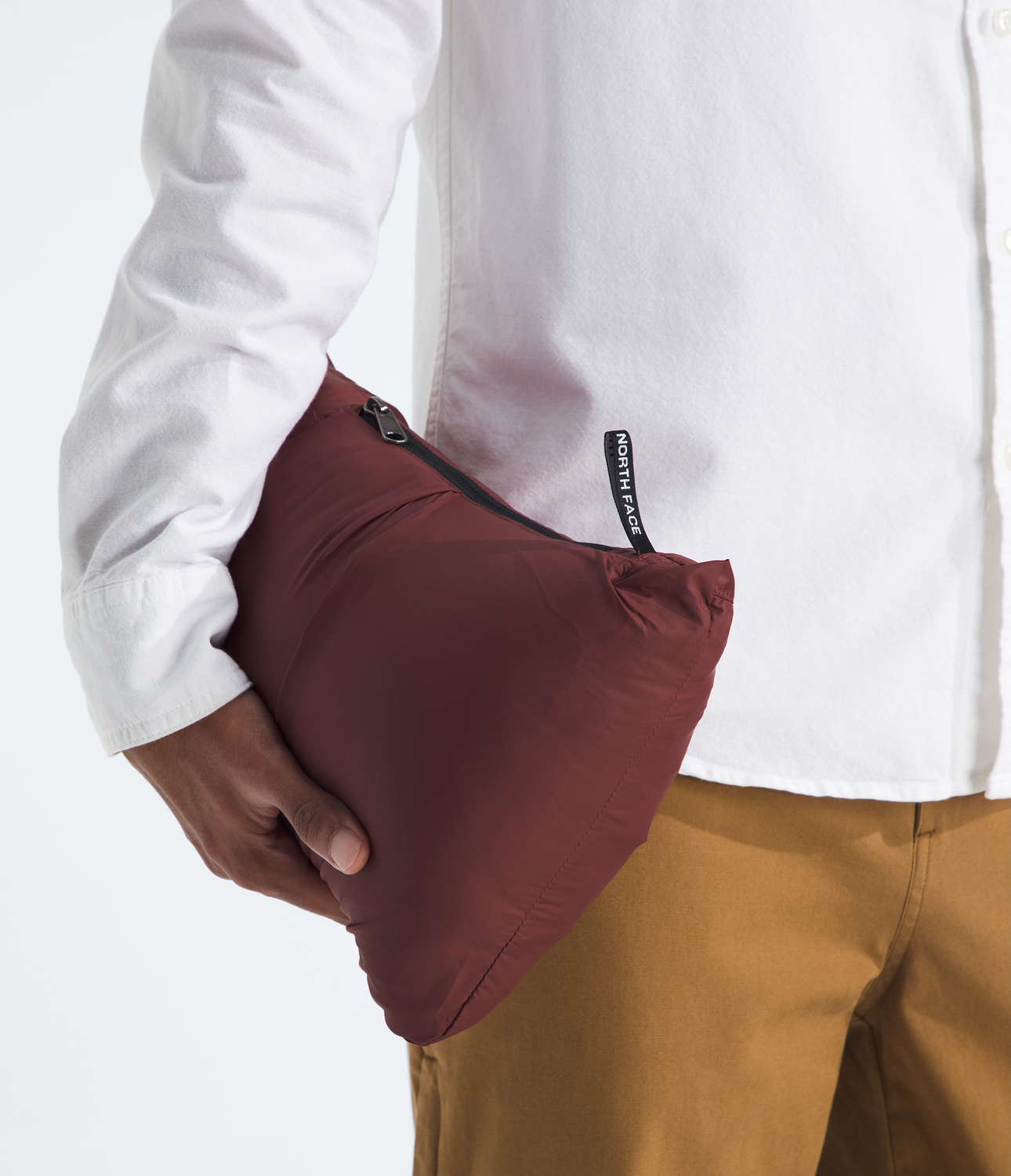 Chaqueta De Pluma 1996 Retro Nuptse Hombre Burdeo-5