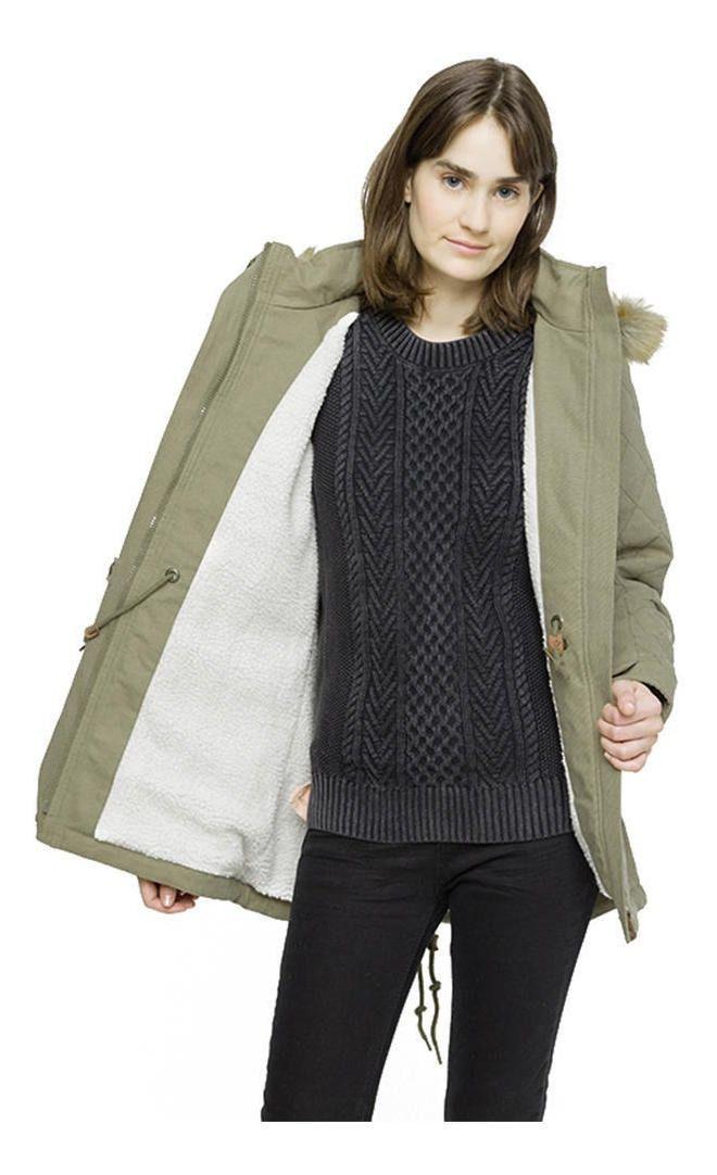 Chaqueta Kivül Mujer Tolna Dry Layer Verde-2