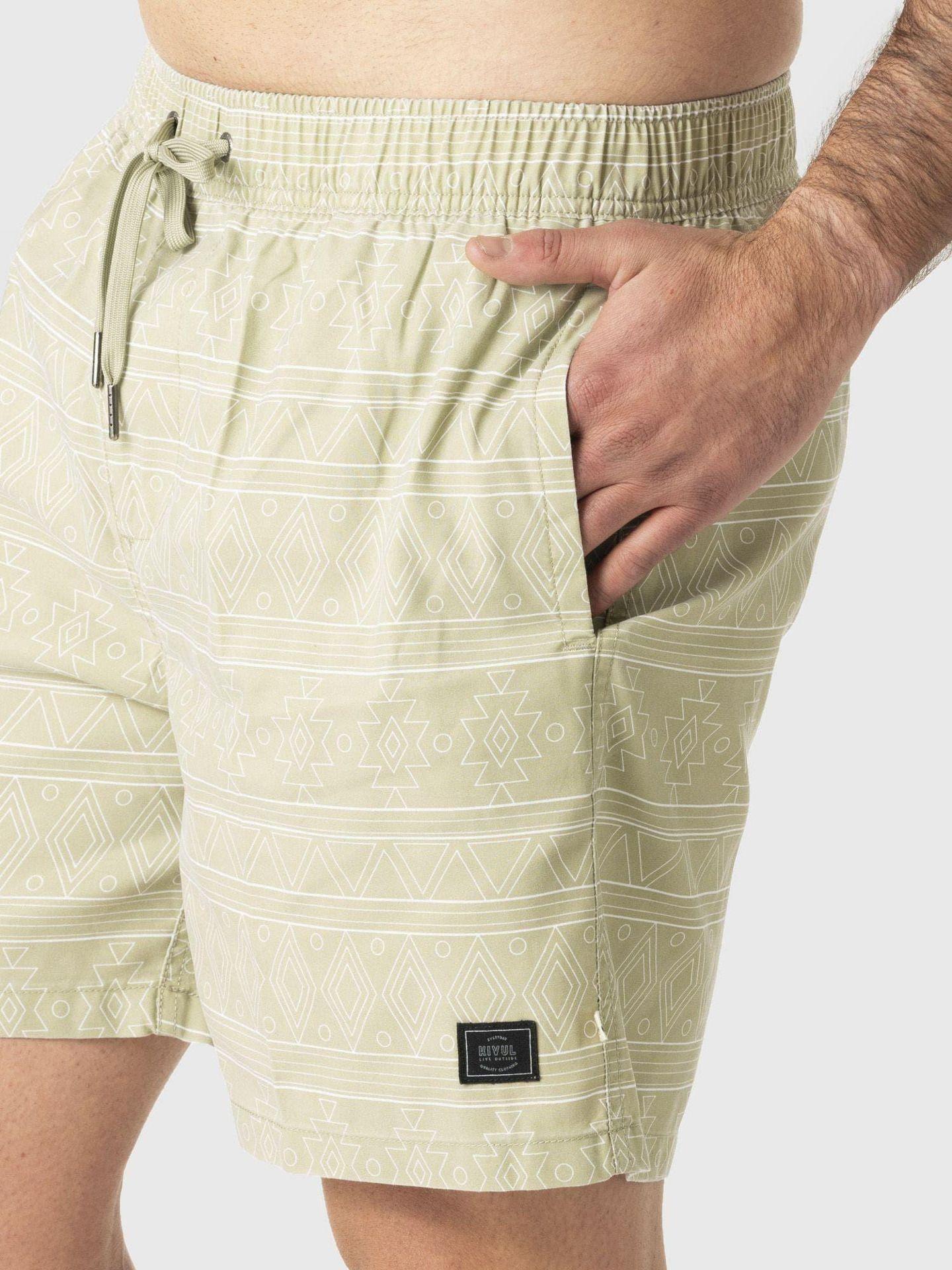 Traje Kivül Hombre De Baño Mullo Reciclado KV022 Beige-4