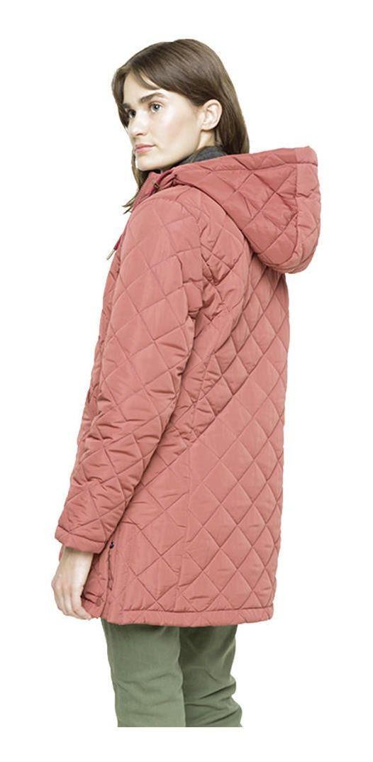 Chaqueta Kivül Mujer Gizella Long Rosa Rosado-1