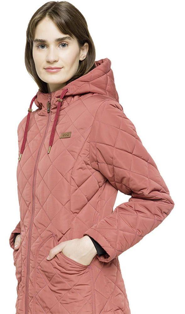 Chaqueta Kivül Mujer Gizella Long Rosa Rosado-3