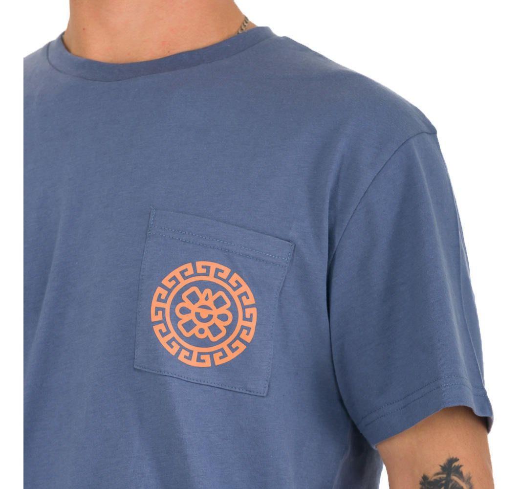 Polera Kivül Hombre Amay Reciclada Azul Azul-3