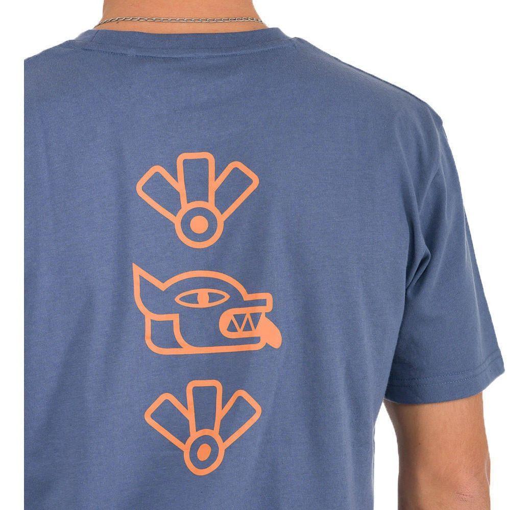 Polera Kivül Hombre Amay Reciclada Azul Azul-4