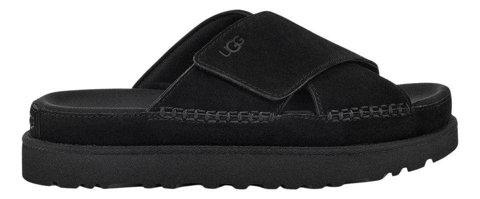 Sandalia UGG Mujer Goldenstar Cross Negro-0