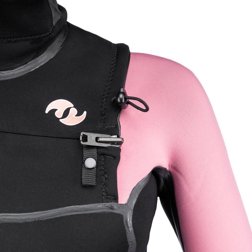 New Stoked Mujer Traje De Agua G6 37716 Mm Hood Eco Negro-3