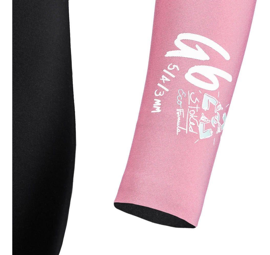 New Stoked Mujer Traje De Agua G6 37716 Mm Hood Eco Negro-4