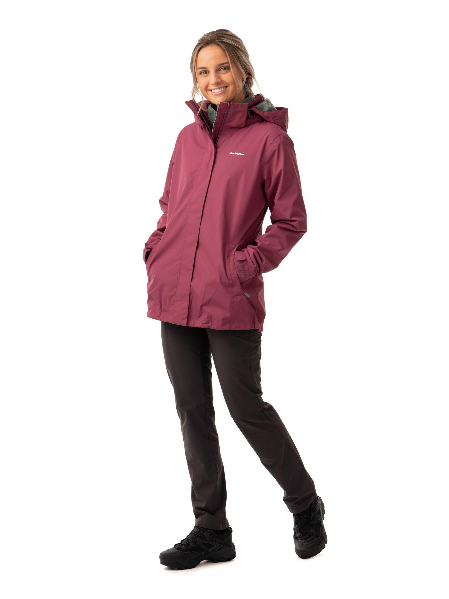 Chaqueta Andesgear Mujer Cochamo Rojo V25-4