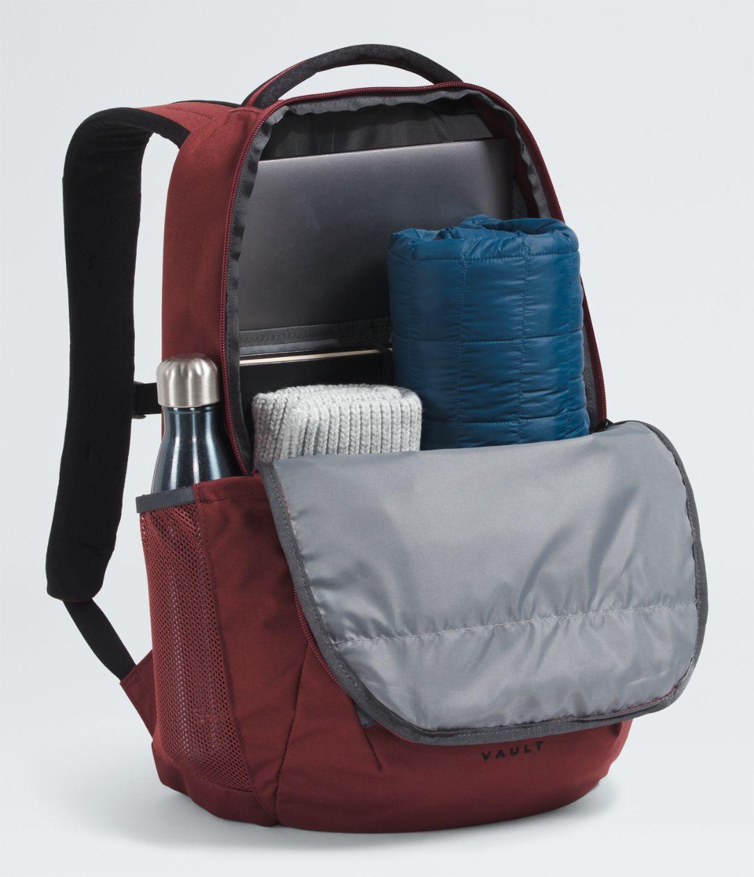 Mochila Vault Unisex Rojo-3
