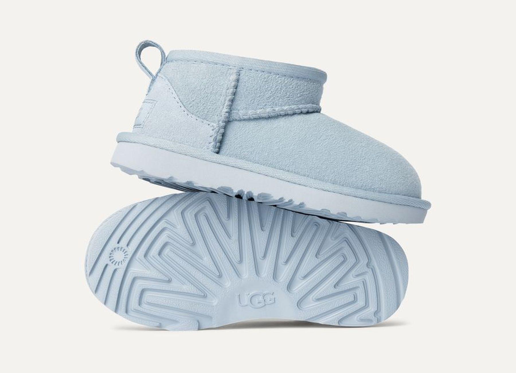 Bota Toddlers UGG Classic Ultra Mini Celeste-2