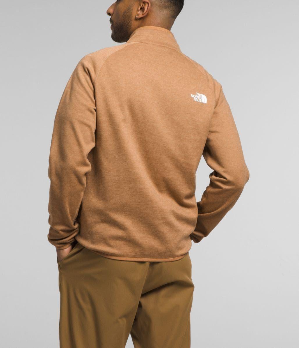 Polar The North Face Hombre Canyonlands 1/4 Zip Beige-1