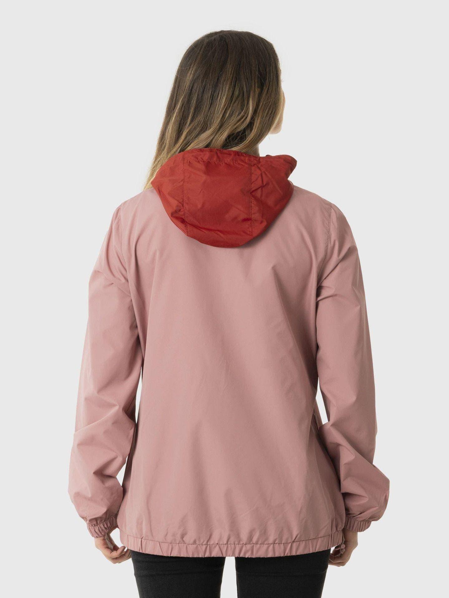 Chaqueta Kivül Mujer Cortavientos Ulma Reciclada Rosado Rosado-2