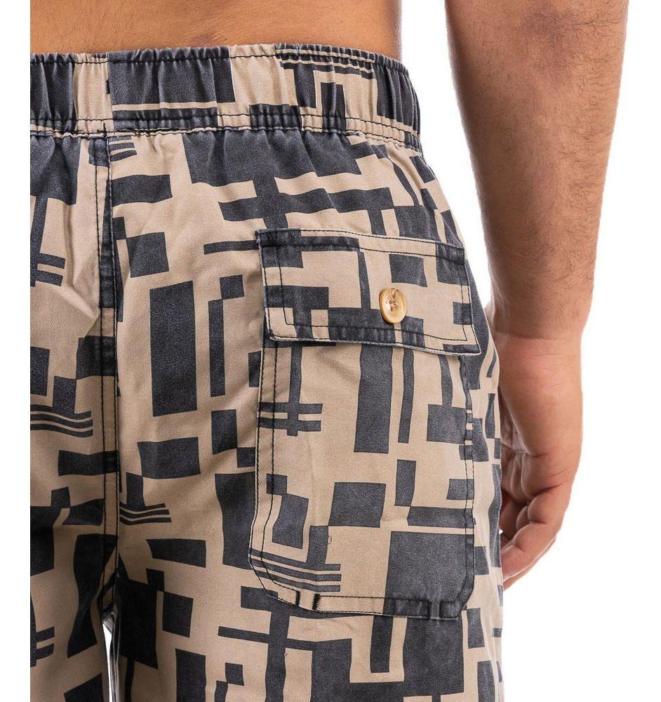 Traje Kivül Hombre De Baño Mullo Reciclado KV008 Beige-3