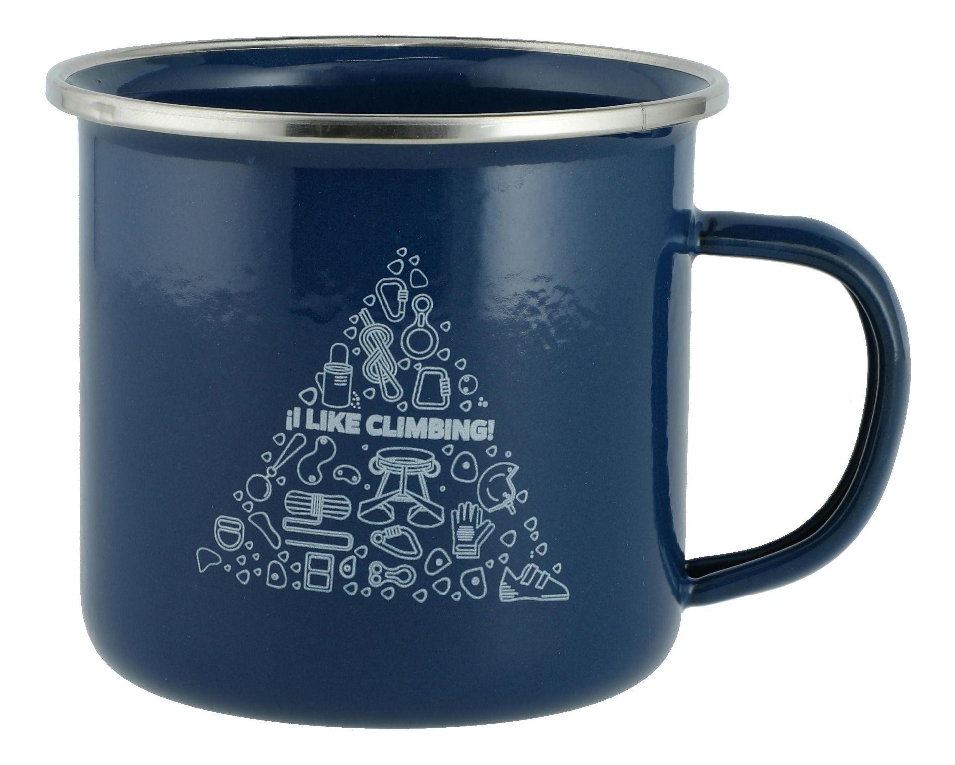 Taza Andesgear Unisex Enamel Climbing 350 Ml Azul Azul-0