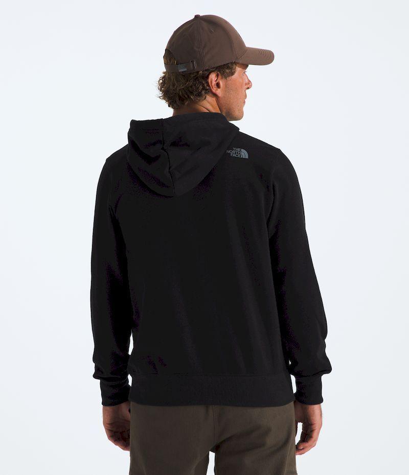Poleron The North Face Hombre Immersed Outdoors Half Dome Hoodie Negro-1