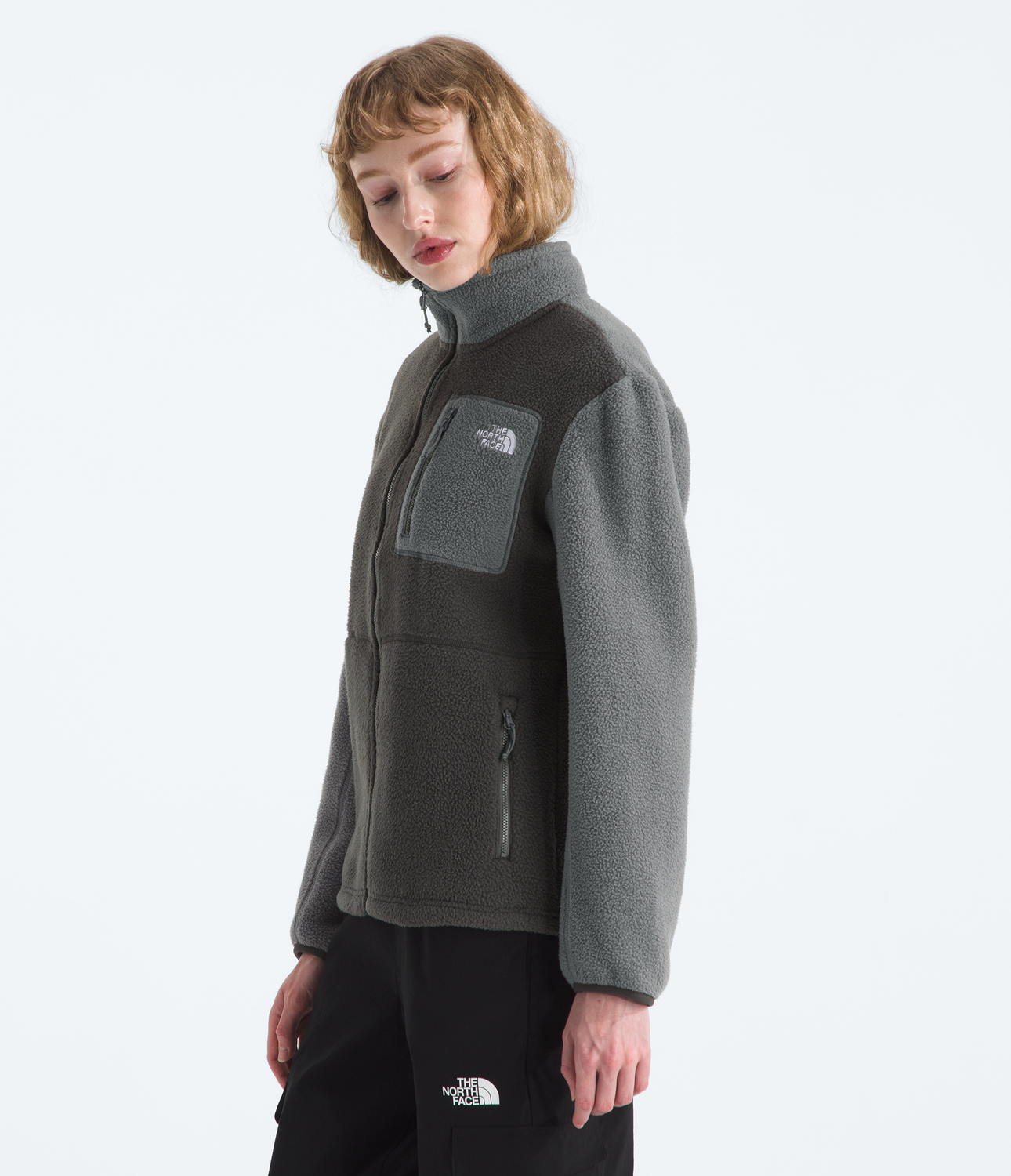 Polar Yumiori Full Zip Mujer Gris-1