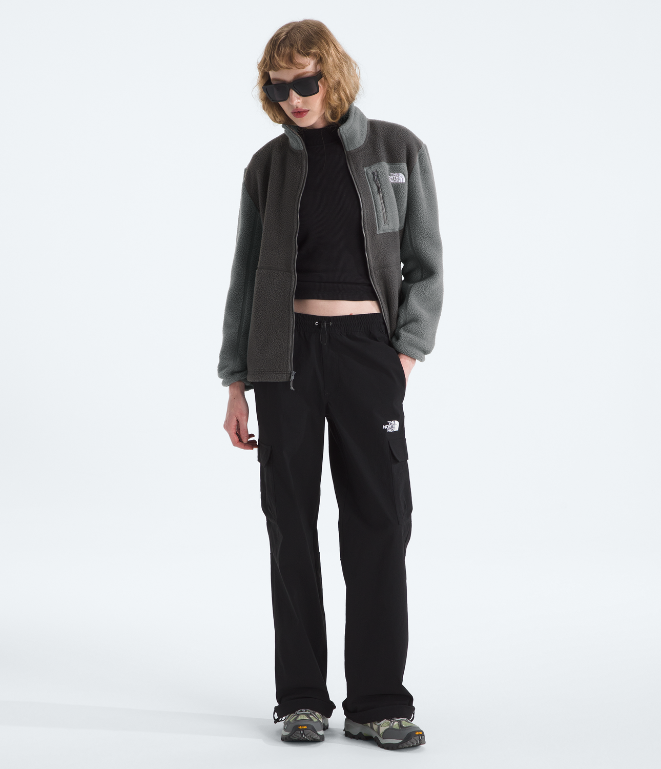 Polar Yumiori Full Zip Mujer Gris-4