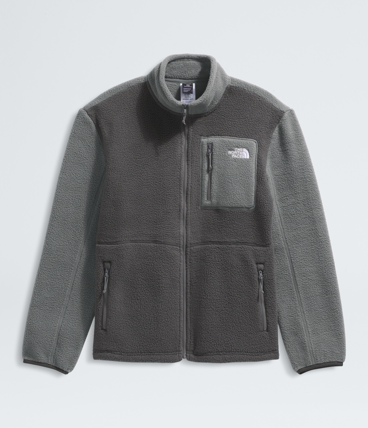 Polar Yumiori Full Zip Mujer Gris-5