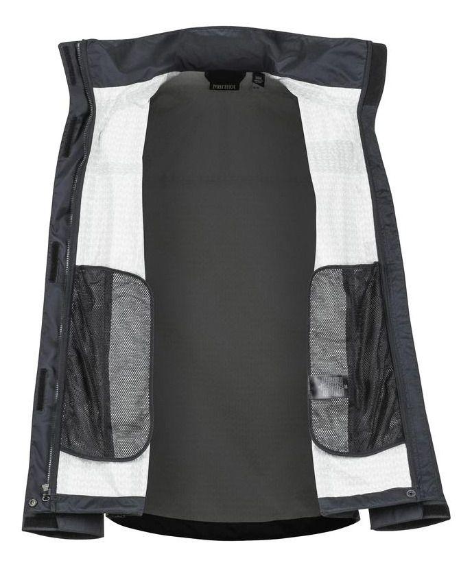 Chaqueta Marmot Mujer Precip Eco Negro-3