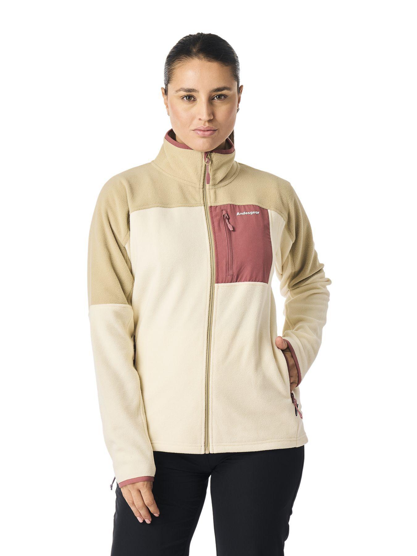 Polar Andesgear Mujer New Maihue Fullzip Café-0