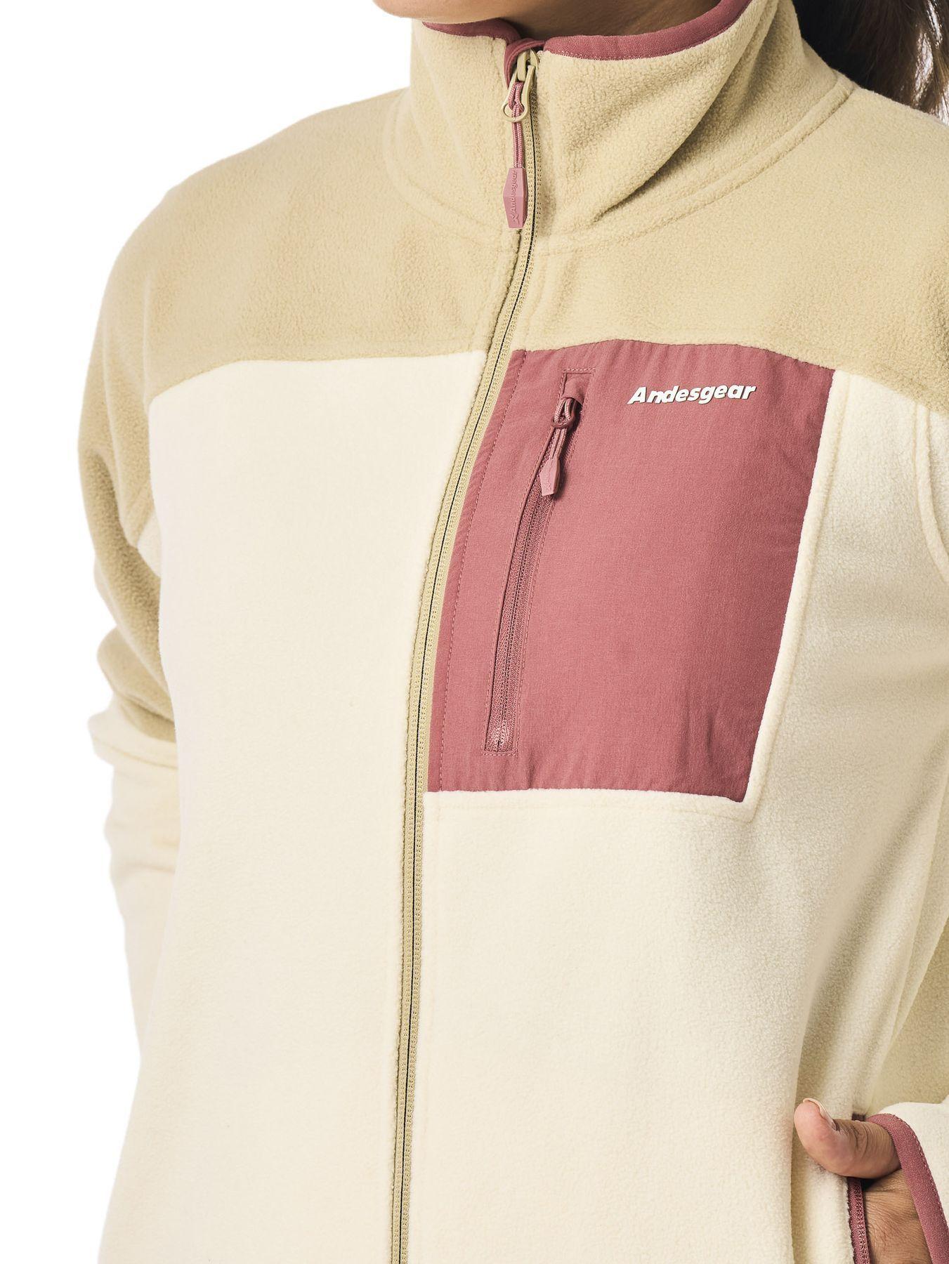 Polar Andesgear Mujer New Maihue Fullzip Café-4