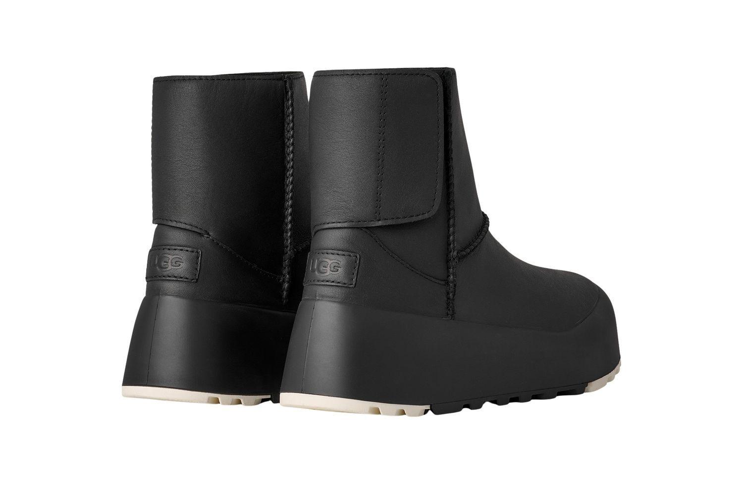 Botas Ugg Mujer Classic Streetscape Lthr Negro-3