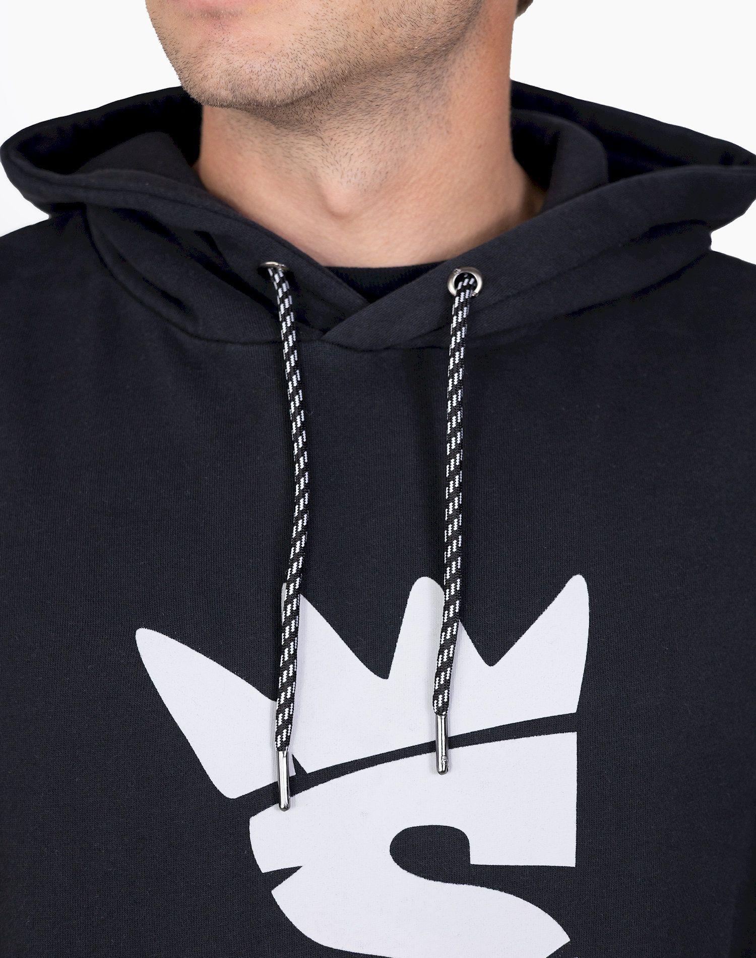 Poleron  Stoked Hombre Logo-Negro-3