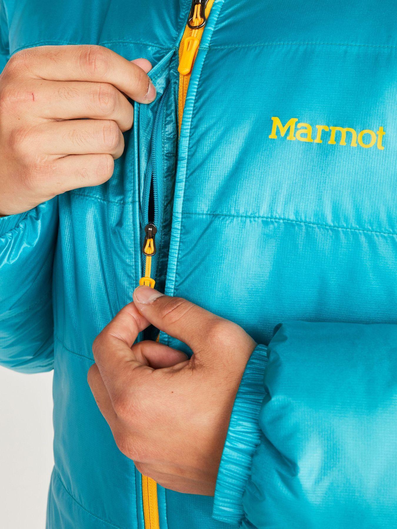 Chaqueta Marmot Hombre Warmcube West Rib Celeste-6