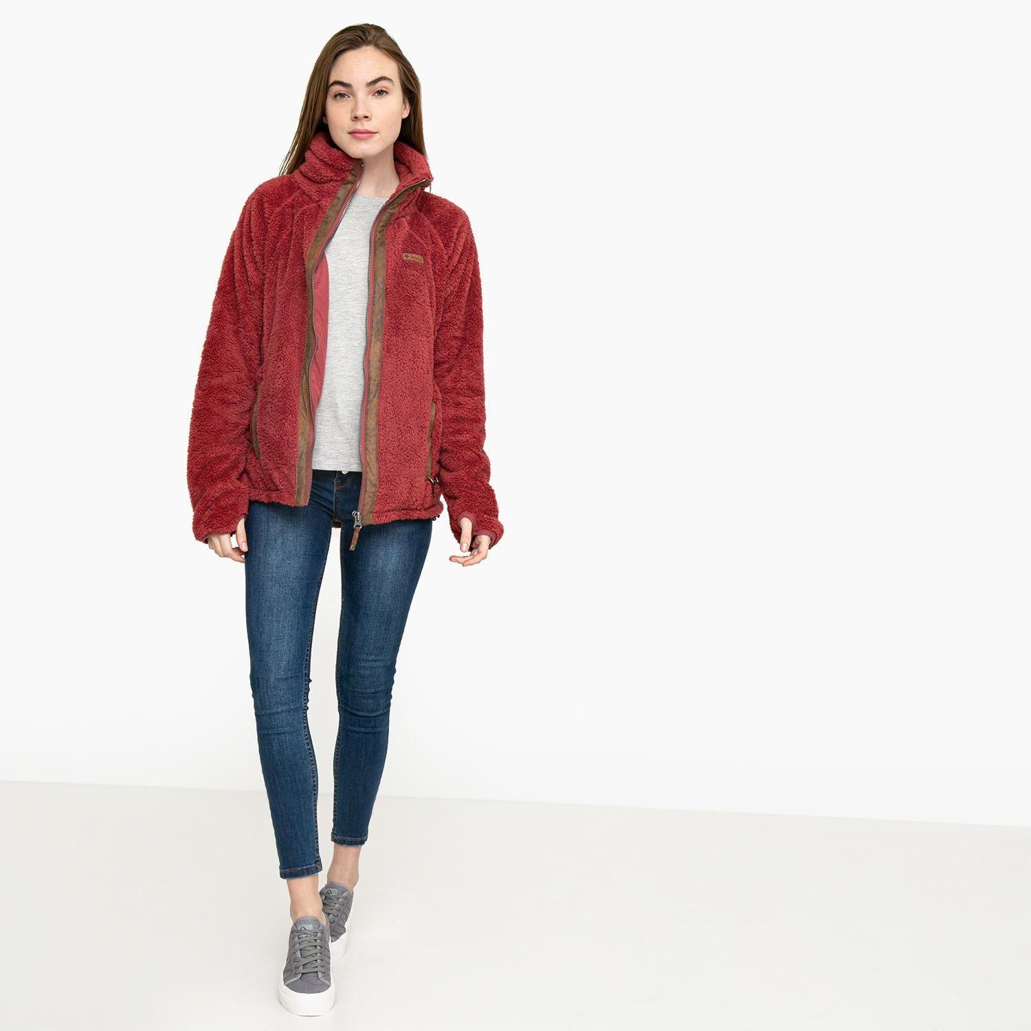 Polar Kivül Mujer Elek Shaggy Rojo-3