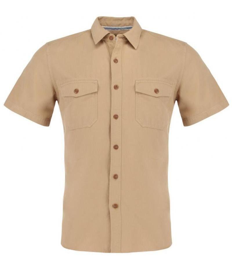 Camisa Kivül Hombre Ferfi Café-0