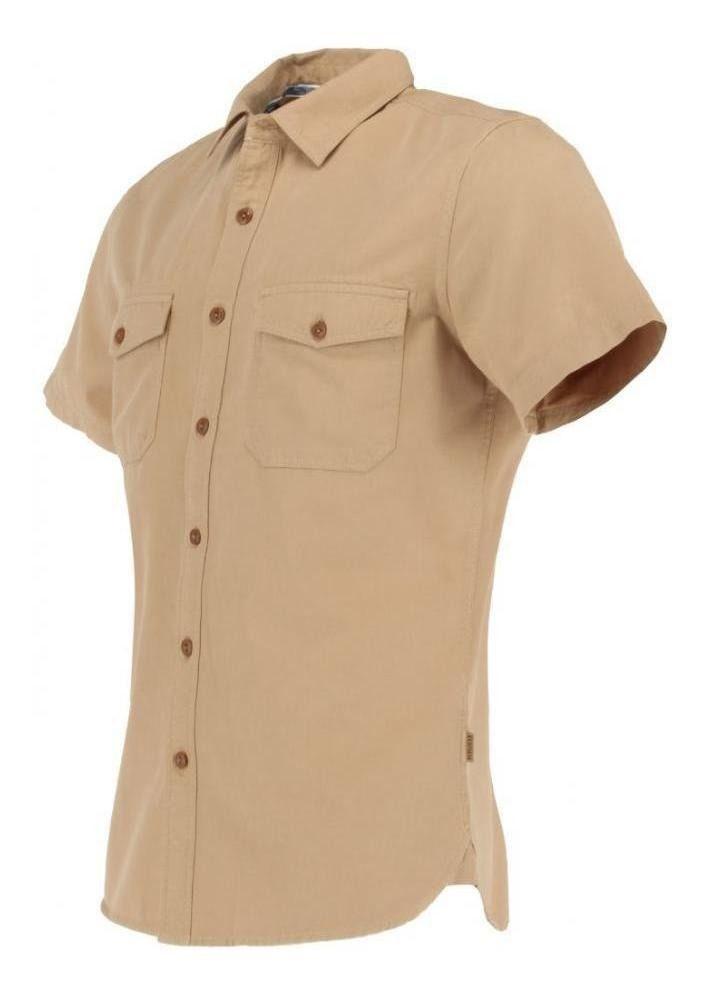 Camisa Kivül Hombre Ferfi Café-1