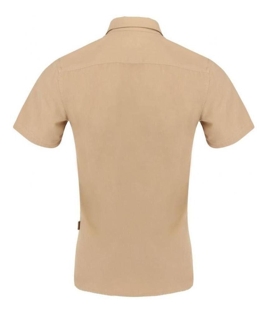 Camisa Kivül Hombre Ferfi Café-2