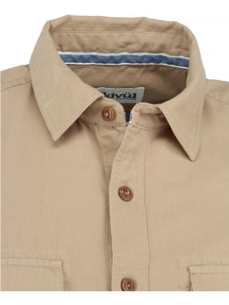 Camisa Kivül Hombre Ferfi Café-3