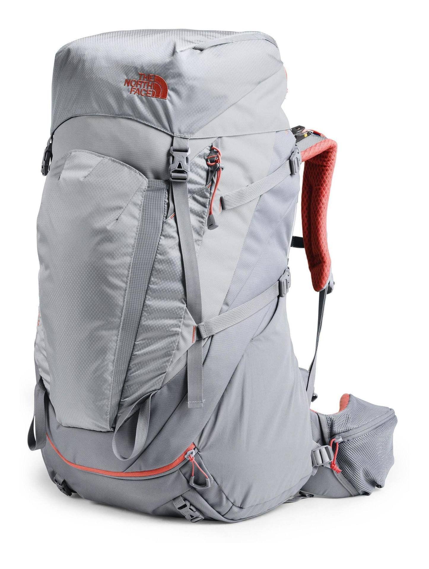 Mochila Mujer Terra 65 Gris The North Face-1