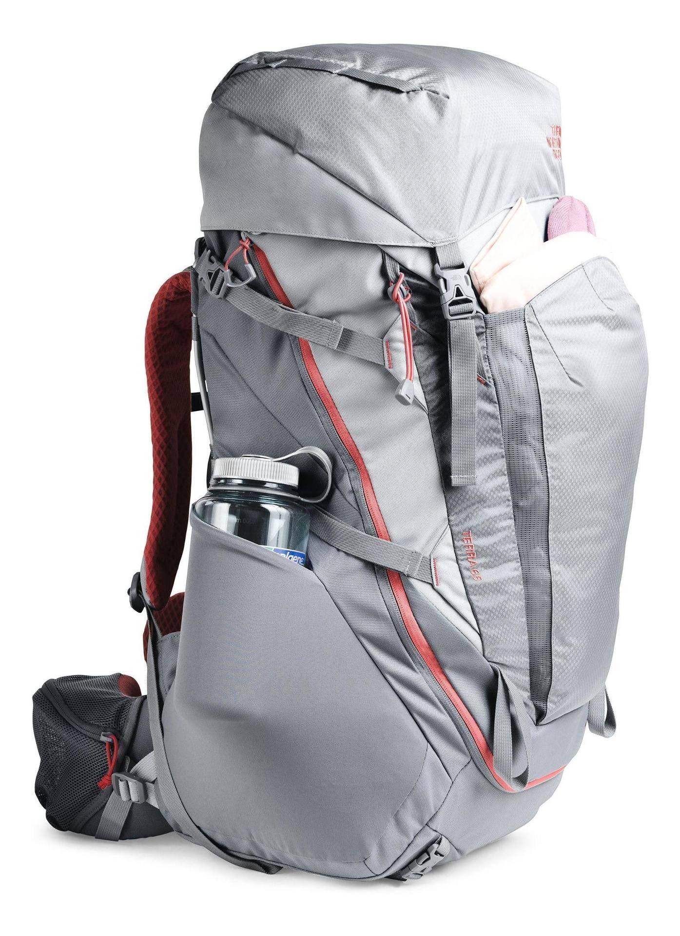 Mochila Mujer Terra 65 Gris The North Face-2