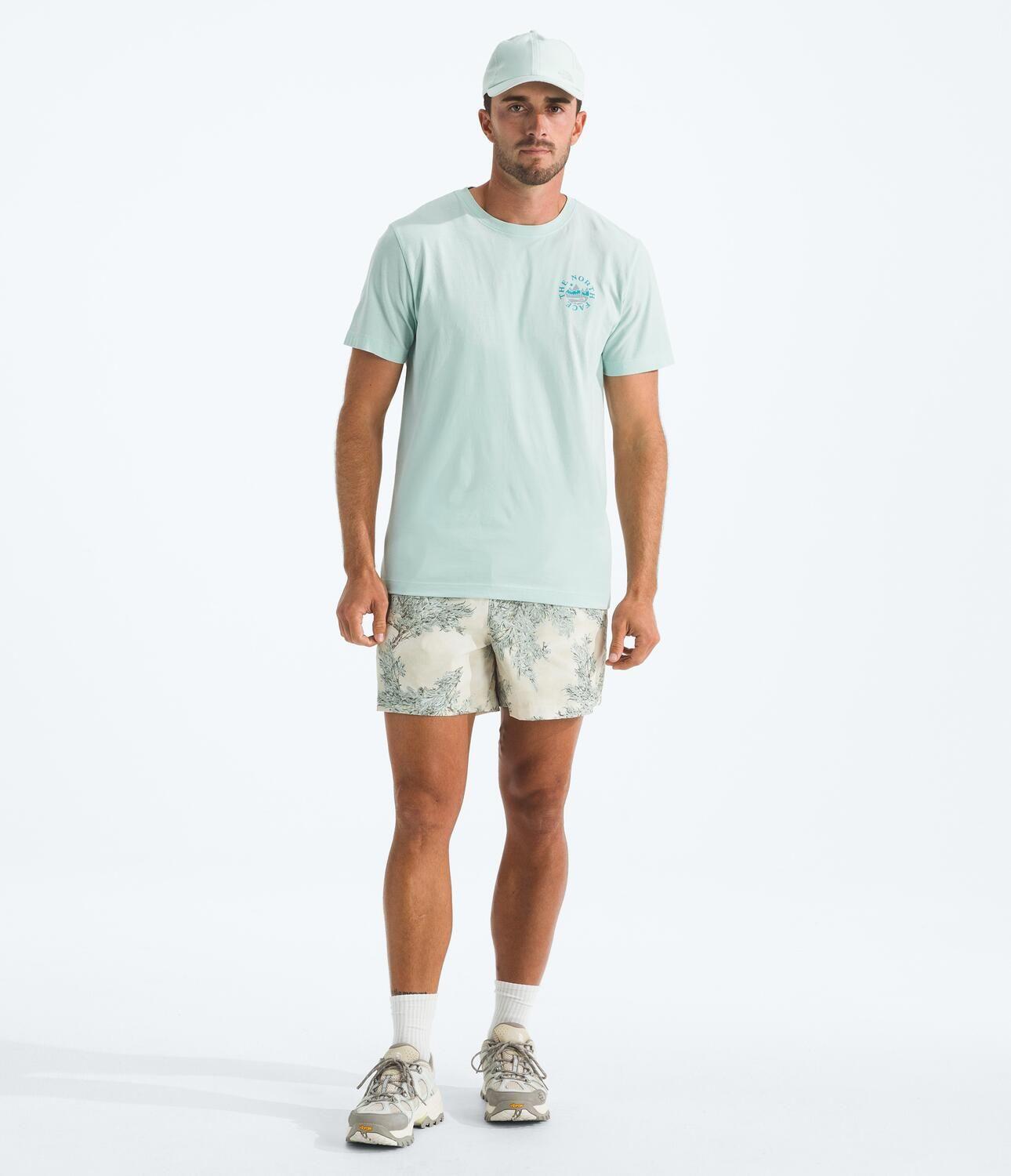 Polera Sunrise Escape Regular Short Sleeve Te Hombre Celeste-2