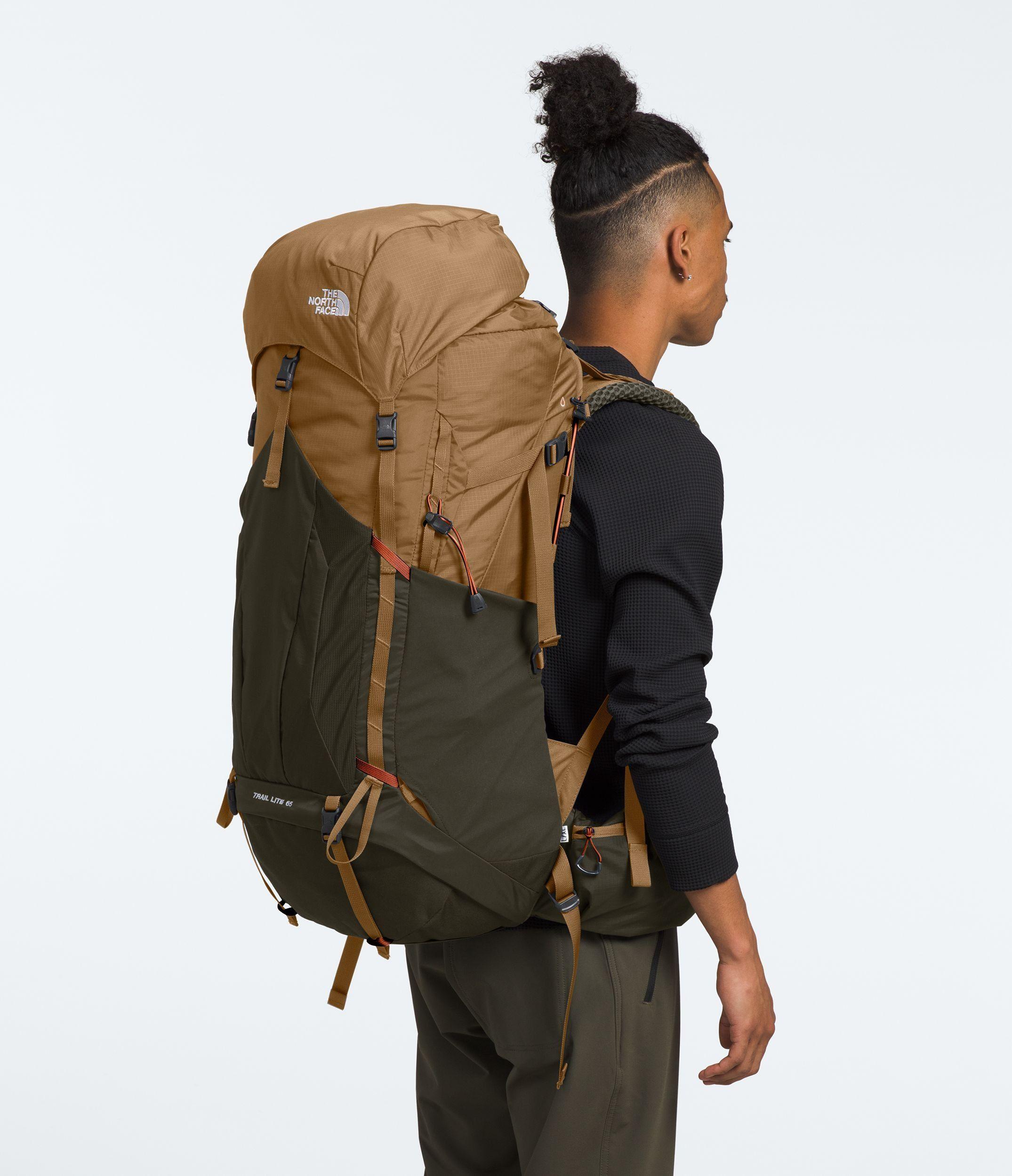 Mochila The North Face Unisex Trekking Trail Lite 65L Café-5