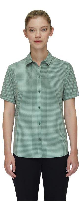 Camisa Mammut Mujer Aada Shirt Ss Verde-0