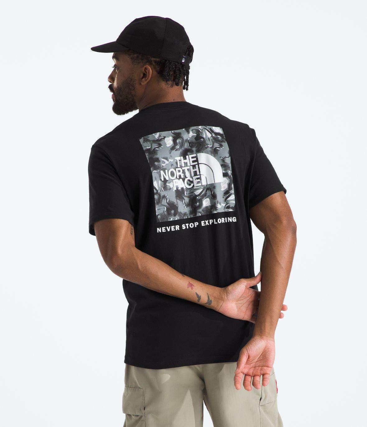 Polera The North Face Hombre S/S Box Nse Tee Negro-1