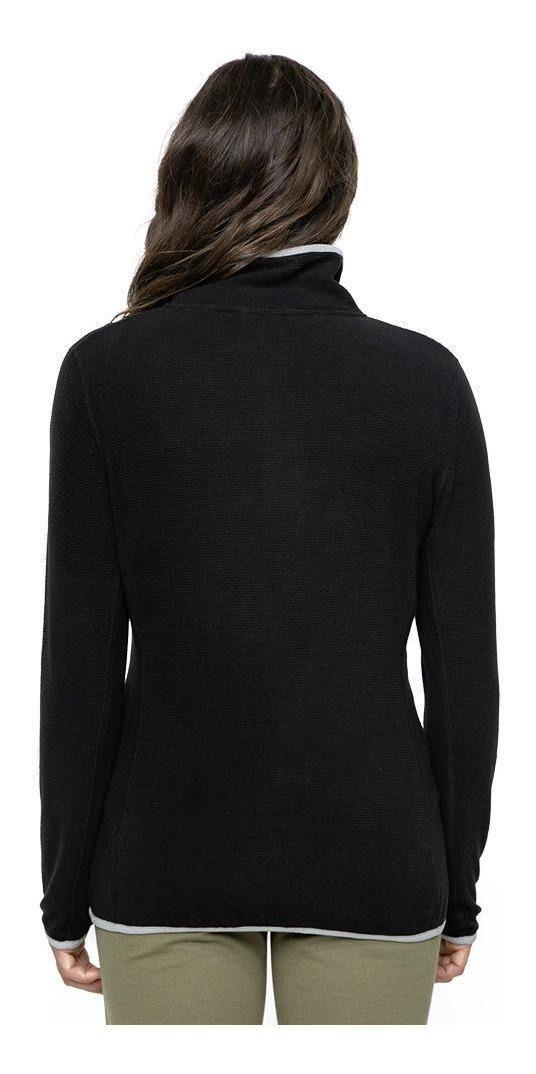 Polar Andesgear Mujer Fleece Lircay Half Zip Negro-1