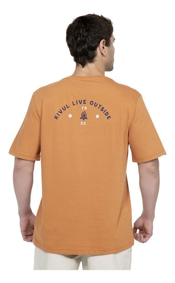 Polera Kivül Hombre Caruk Naranjo-2